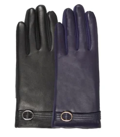 Clearance Schapenvacht handschoenen voor dames één maat Navy DAMES Handschoenen