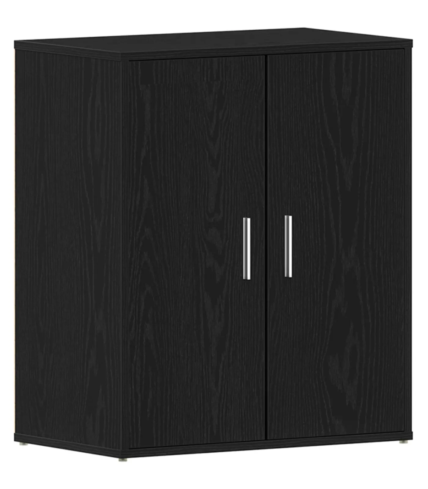 Best Schoenenkast met plank Zwart eiken 60 x 35 x 70 cm Bewerkt hout Organiseren