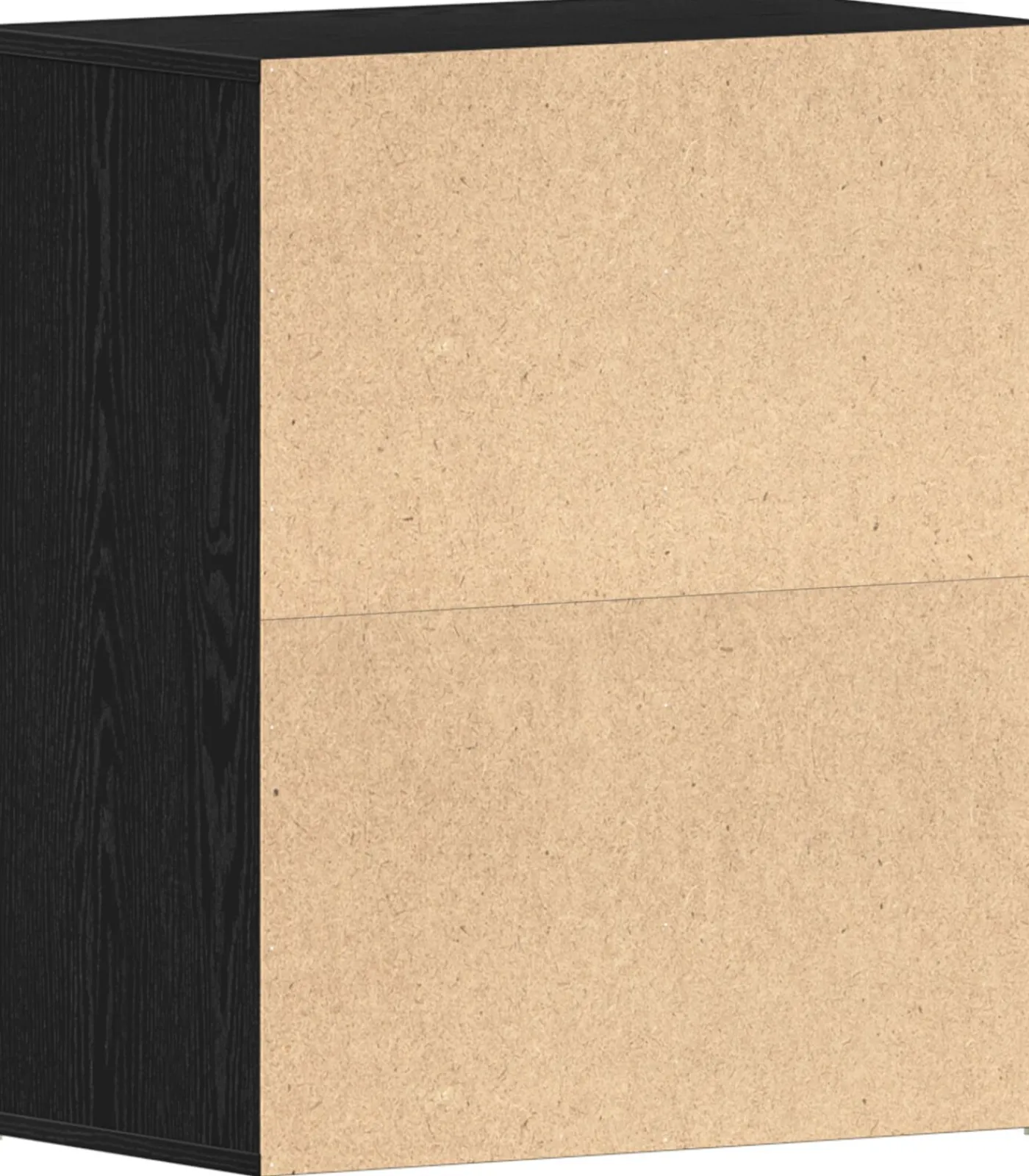 Best Schoenenkast met plank Zwart eiken 60 x 35 x 70 cm Bewerkt hout Organiseren