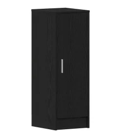 vidaXL Schoenenkast met plank Zwart eiken 32 x 35 x 92 cm Bewerkt hout