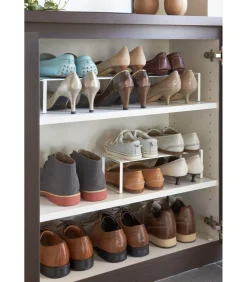 YAMAZAKI Schoenenrek Uitschuifbaar - Frame - Wit