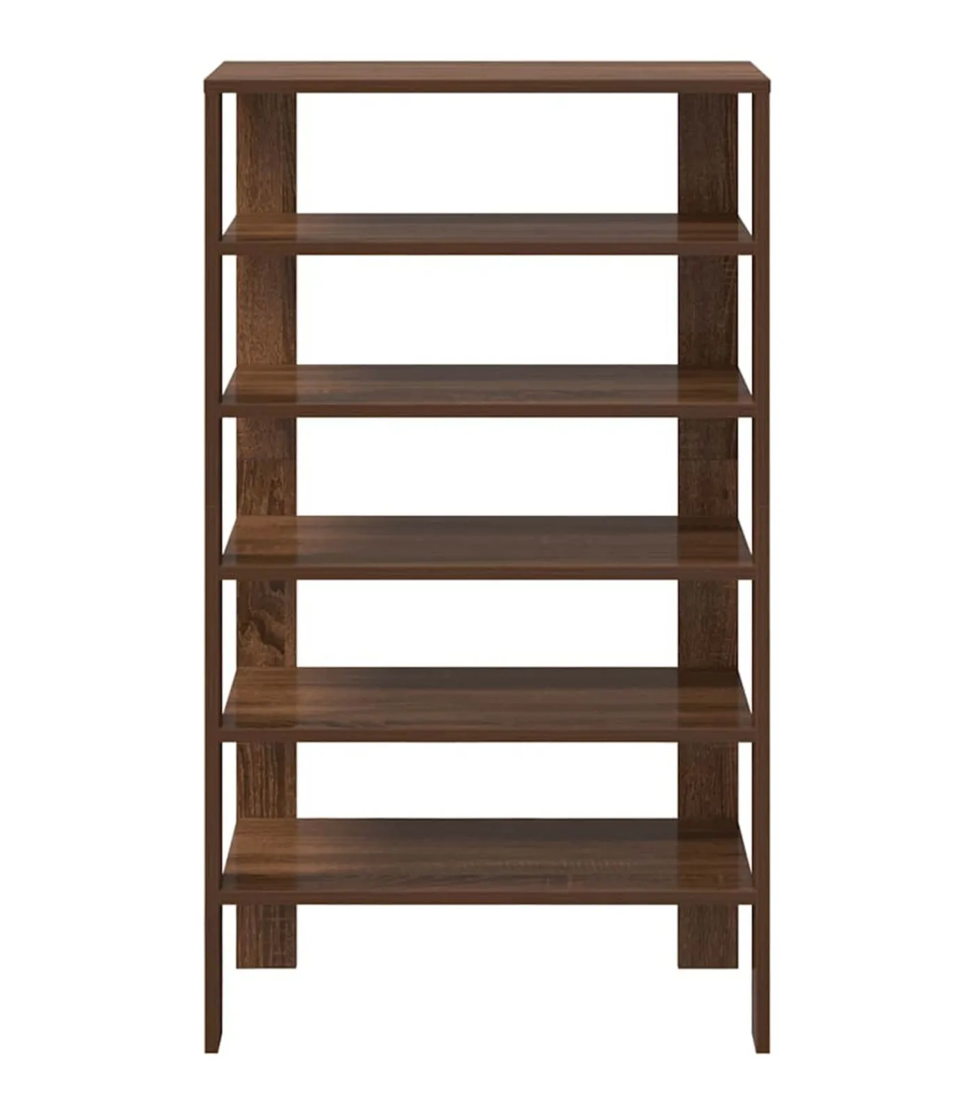 vidaXL Schoenenrek 61x32x105 cm bewerkt hout bruin eikenkleur