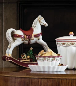 New Schommelpaard XL Winter Collage Accessoires Decoratie