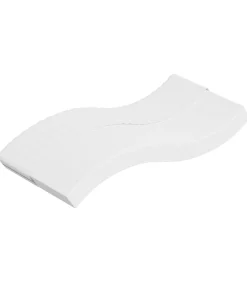 vidaXL Schuimmatras middelzacht 80x200 cm