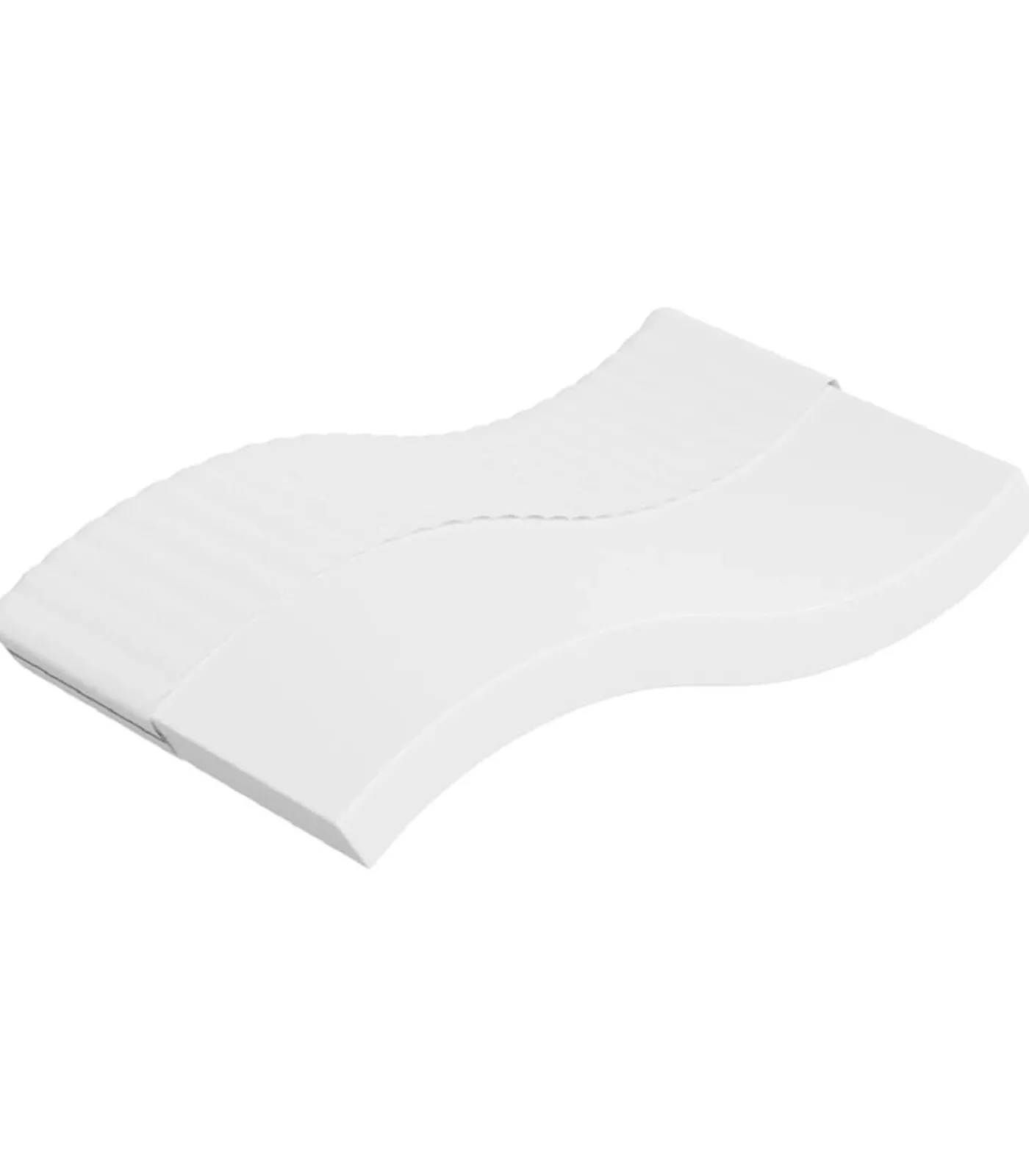 vidaXL Schuimmatras middelzacht 100x200 cm