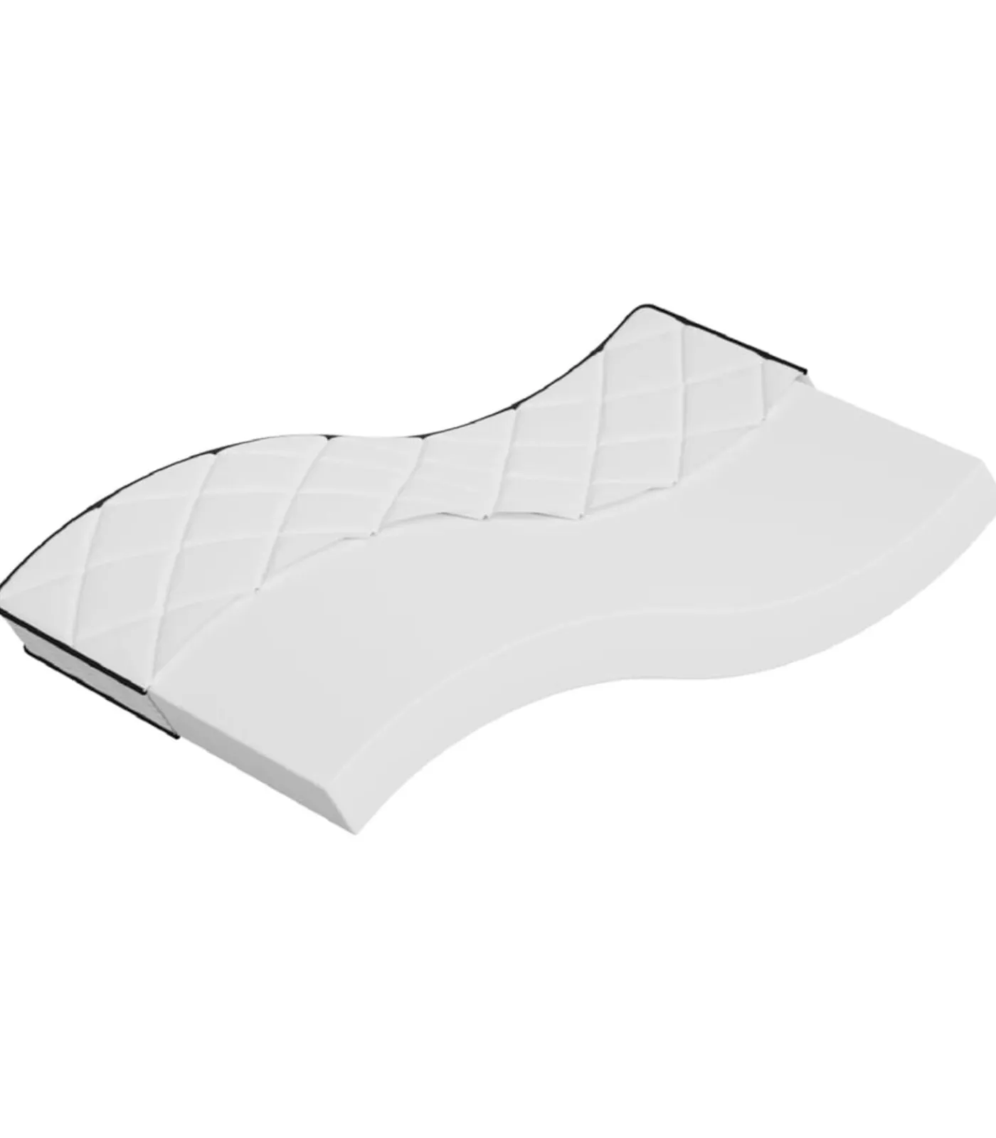 Best Schuimmatras middelzacht 90x200 cm Matrasbeschermer