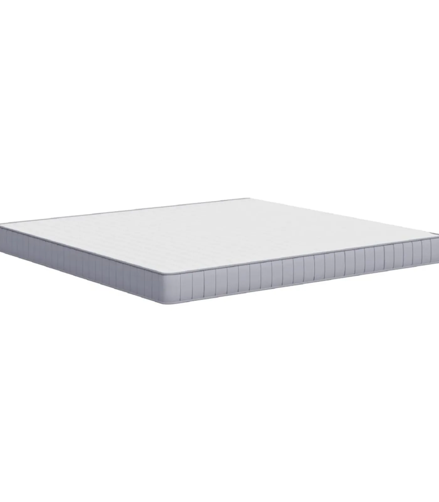 vidaXL Schuimmatras middelzacht 200x200 cm