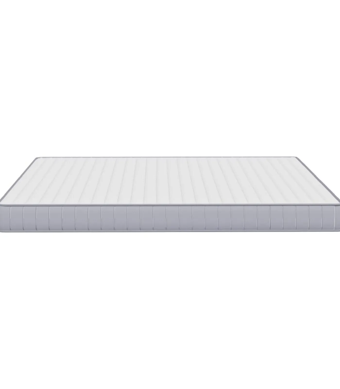 vidaXL Schuimmatras middelzacht 200x200 cm