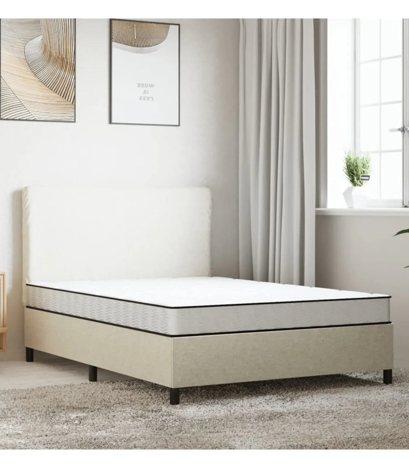 Sale Schuimmatras middelzacht 160x200 cm Matrasbeschermer