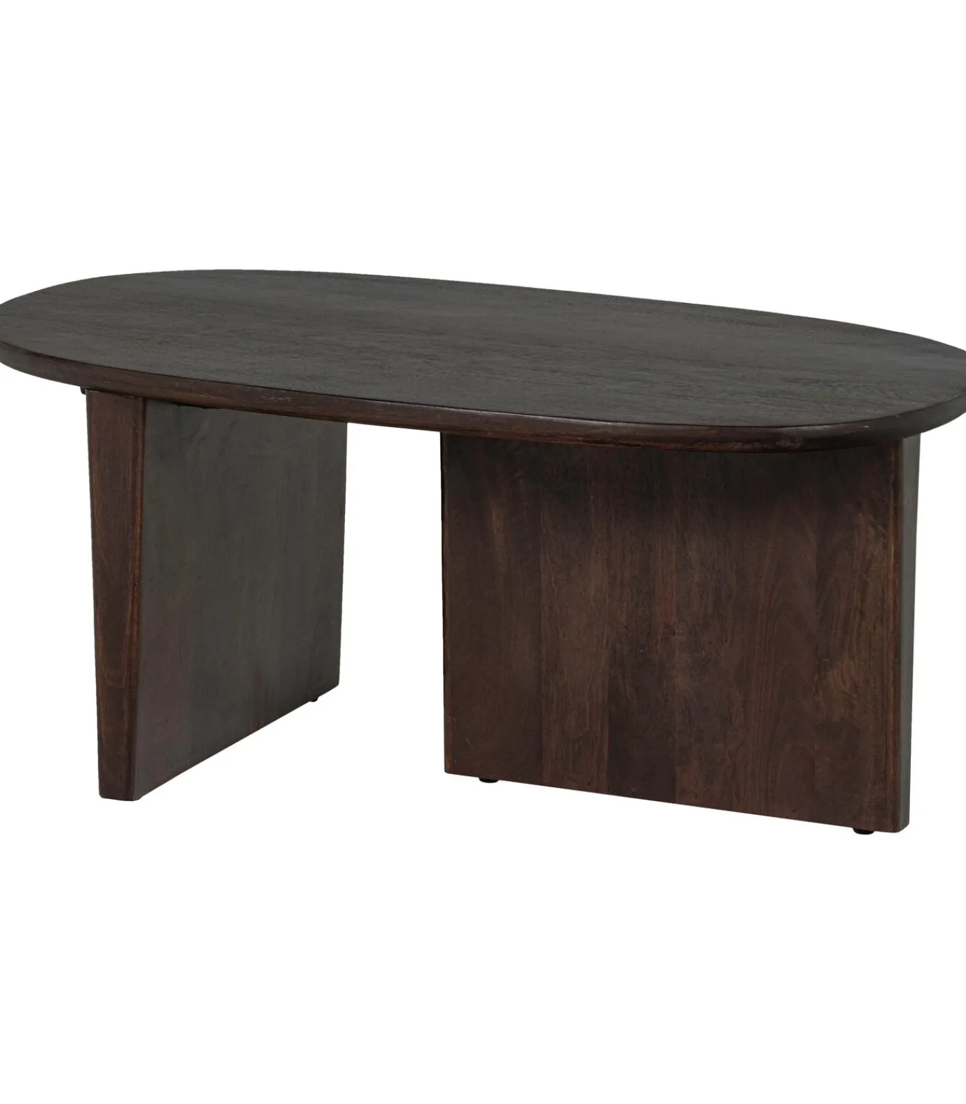 Outlet Seam Salontafel - Mango Hout - Walnoot - 40x110x60 Tafels