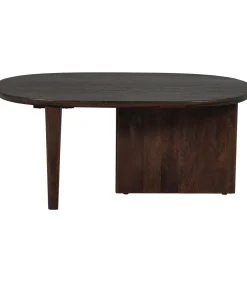 Outlet Seam Salontafel - Mango Hout - Walnoot - 40x110x60 Tafels