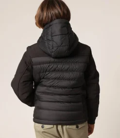 Kinderen Deeluxe SECTOR - Gewatteerde jas met capuchon en zakken met rits