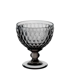Clearance Sektschaal/dessertschaal smoke Boston coloured Glazen & Karaffen