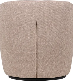 Clearance Serra Draaifauteuil - Melange Stof - Naturel - 68x70x77 Zetels