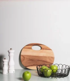 ONA Serveerplank 31x24xH1,5cm Crude