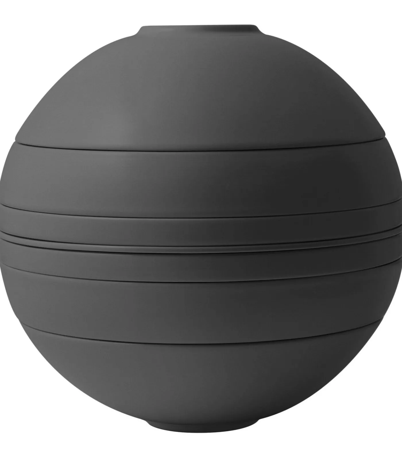 Villeroy & Boch Serviesset La Boule - Zwart - 7-delig / 2 personen