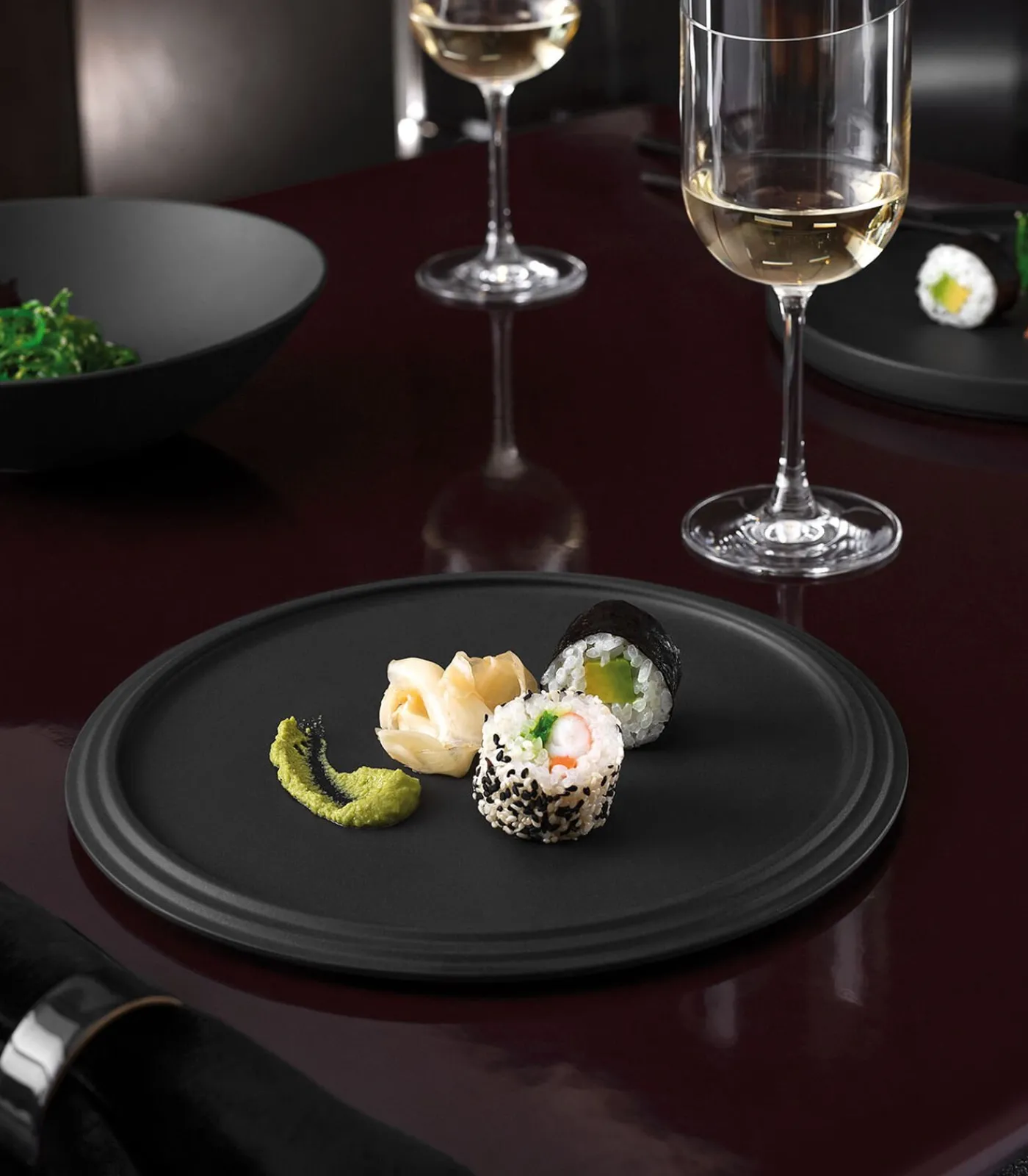 Villeroy & Boch Serviesset La Boule - Zwart - 7-delig / 2 personen