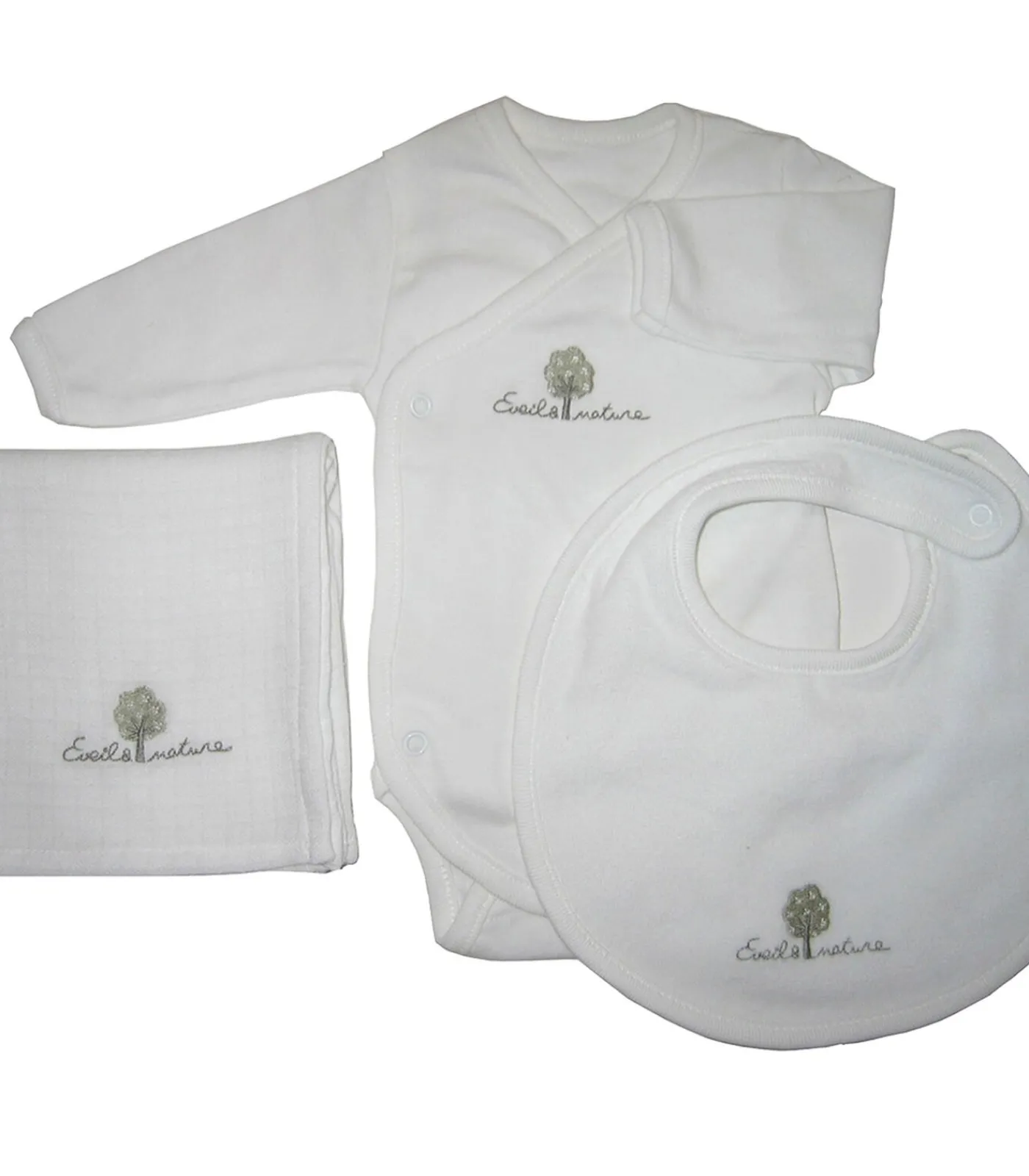 New Set Rompertje/Slabbetje/Luier 3 maanden organisch katoen Kinderen Bodysuits & One-Pieces