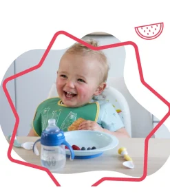 Hot Set van 3 antislip Kinderbordjes Kinderen Babyuitzet