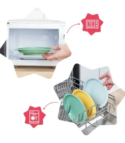 Hot Set van 3 antislip Kinderbordjes Kinderen Babyuitzet