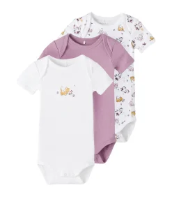 Sale Set van 3 baby rompertjes voor meisjes Valerian Cat Kinderen Bodysuits & One-Pieces