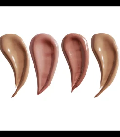 Revolution Set van 4 I Heart Chocolate Lipgloss - Honingraat / Mokka / Mint Chocolate / Chocolate Fudge