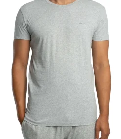 Sale Set Van 2 Lounge T-Shirts Met Ronde Hals Heren Tops & Shirts