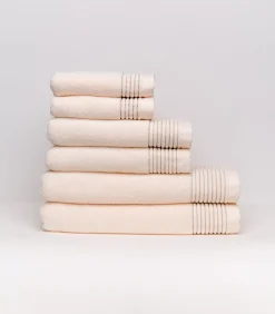 SOWL Set van 6 Premium Handdoeken SERENE BLISS (2-30x50cm, 2-50x100cm, 2-100x150cm)