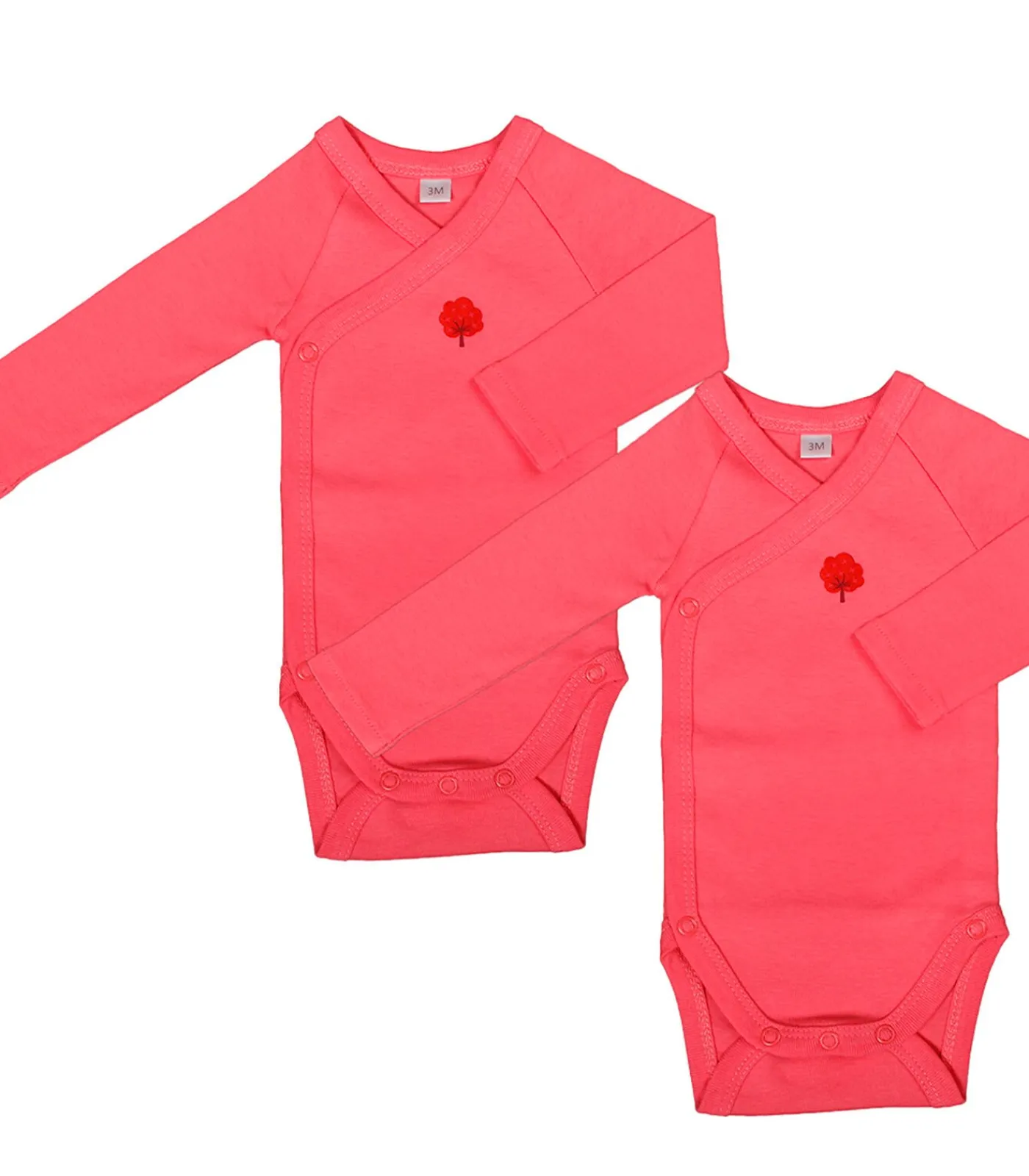 Sale Set van 2 Rompertjes organisch katoen Kinderen Bodysuits & One-Pieces