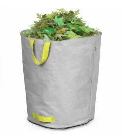 Best Set van 3 tuinafvalzakken 160l grijs polyester Manden En Bakken