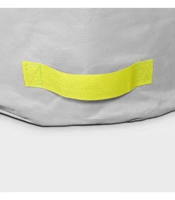 Best Set van 3 tuinafvalzakken 160l grijs polyester Manden En Bakken