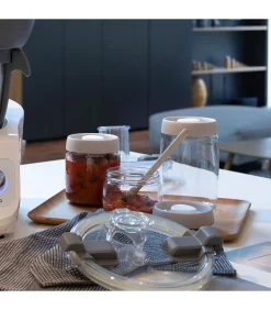 Discount Set van 3 vacuüm potten Keukenaccessoires