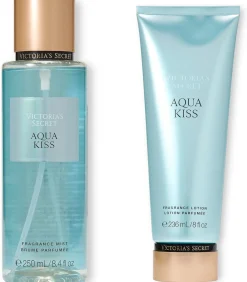 Victoria's Secret Set van Bodymist en Bodylotion – Aqua Kiss