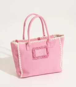 DAMES Banana Moon SETA CARLINA roze strandtas