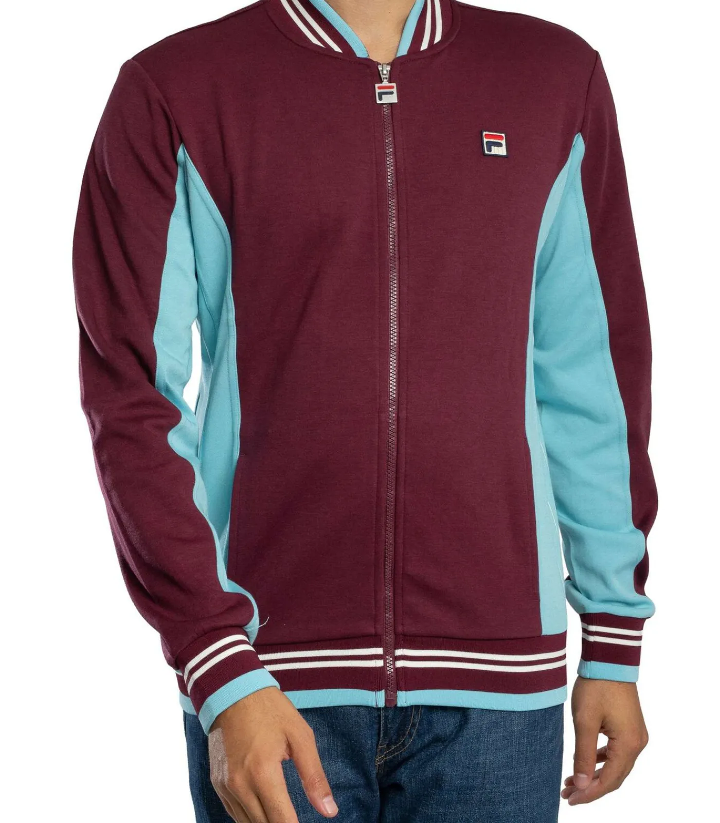 Heren FILA Settanta Baseball Track Jacket