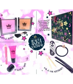 Hot Shine Like a Star make-up en accessoires adventskalender Beauty Gift Sets