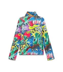 Kinderen WeeDo funwear Shirt Met Lange Mouwen “COSMO SPRAYPRINT”