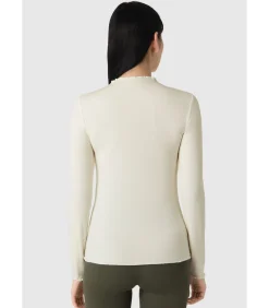 Clearance Shirt Met Lange Mouwen “JUUNO Longsleeve Rib Lettuce Hem” DAMES T-Shirts & Tops