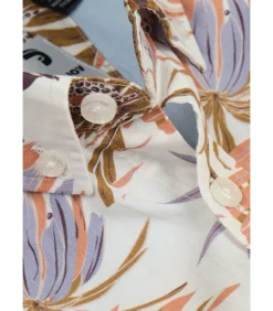 Kinderen J&JOY Shirt met lange mouwen met bladeren afdrukken