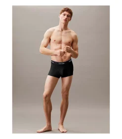 Heren Calvin Klein short 3 pack icon cotton stretch trunks