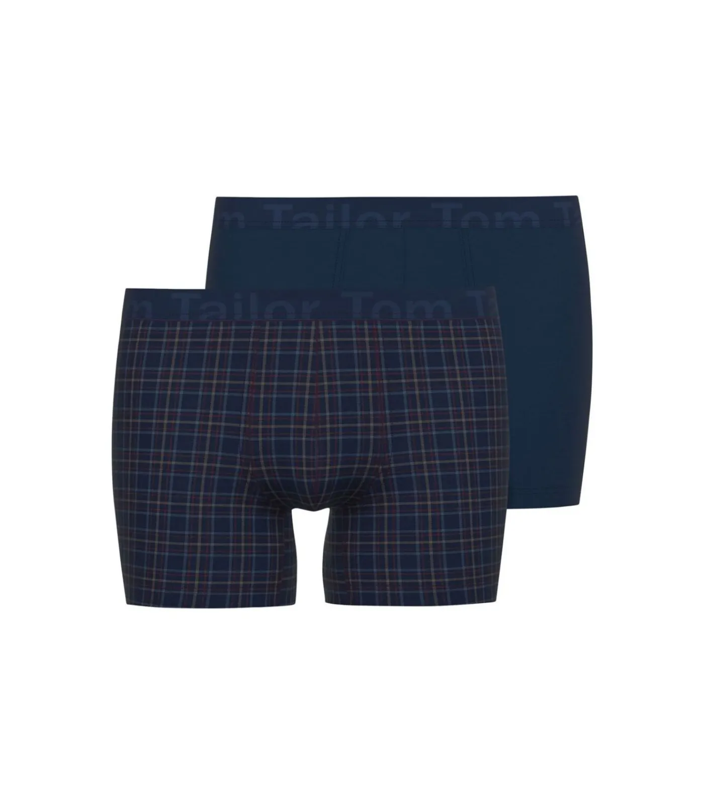 Heren Tom Tailor short 2 pack kentucky checkered