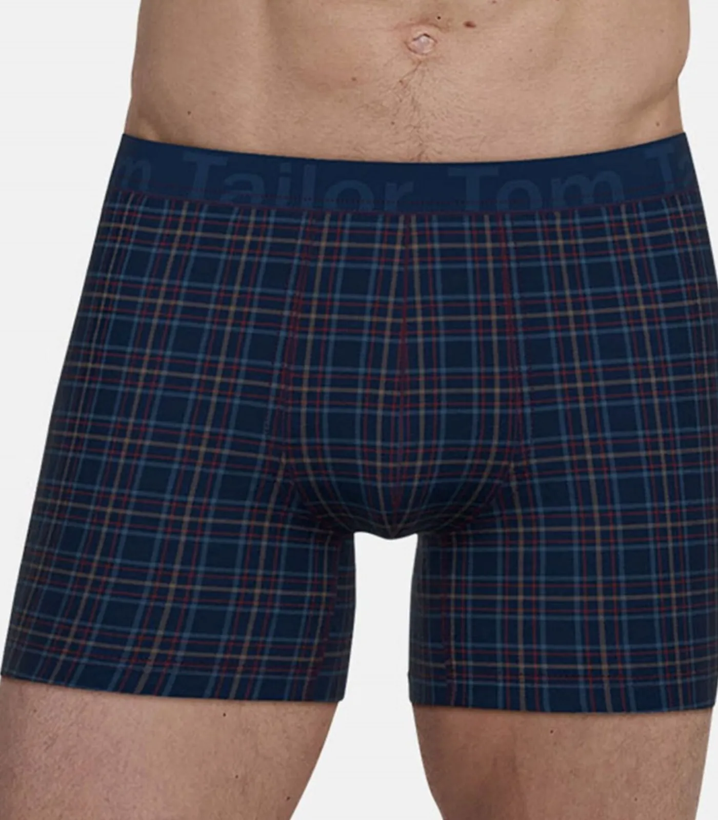 Heren Tom Tailor short 2 pack kentucky checkered