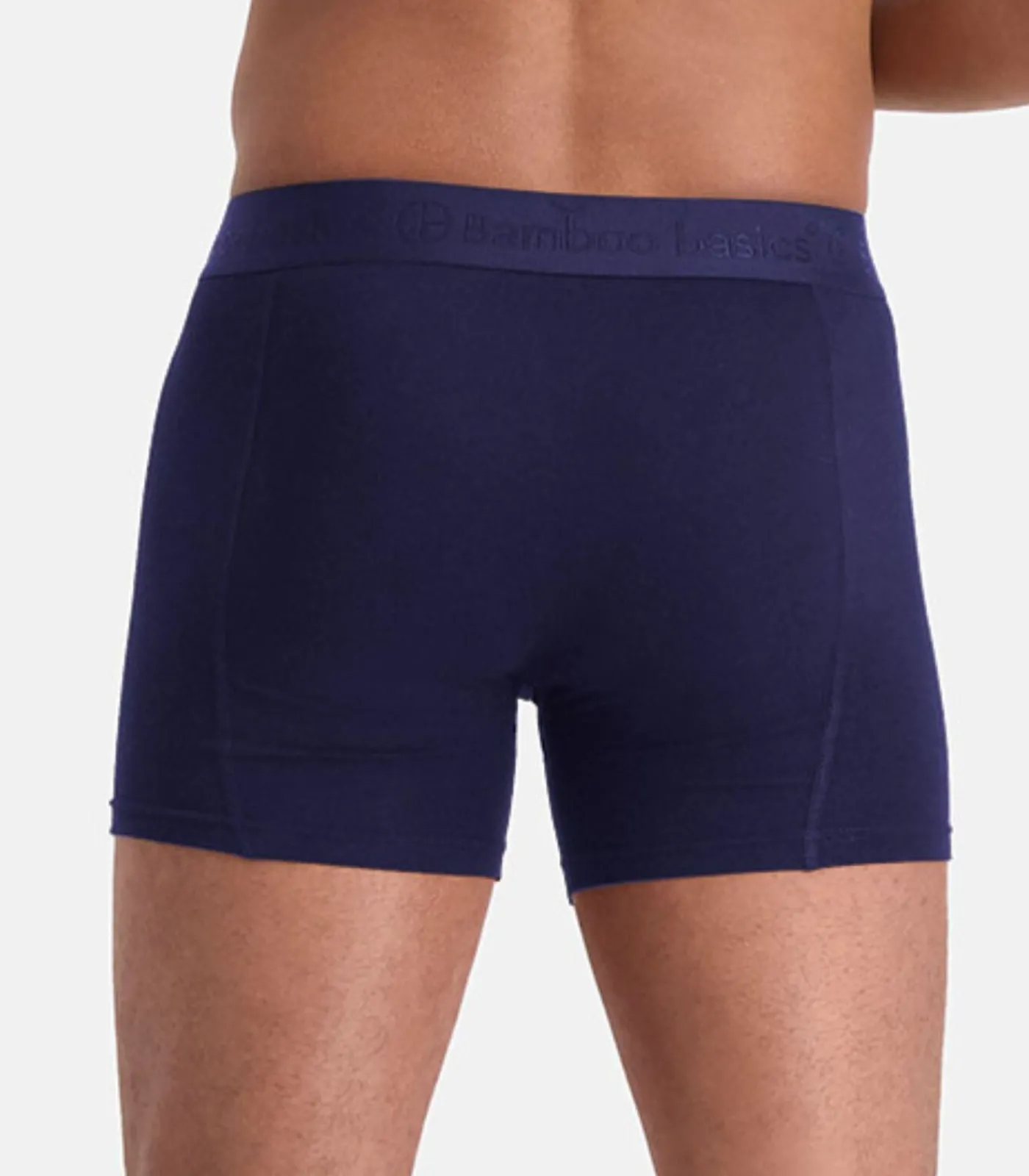 Discount short 3 pack knitted boxershorts navy Heren Boxers