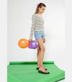 Kinderen Le Temps des Cerises Short van jeans LEMA