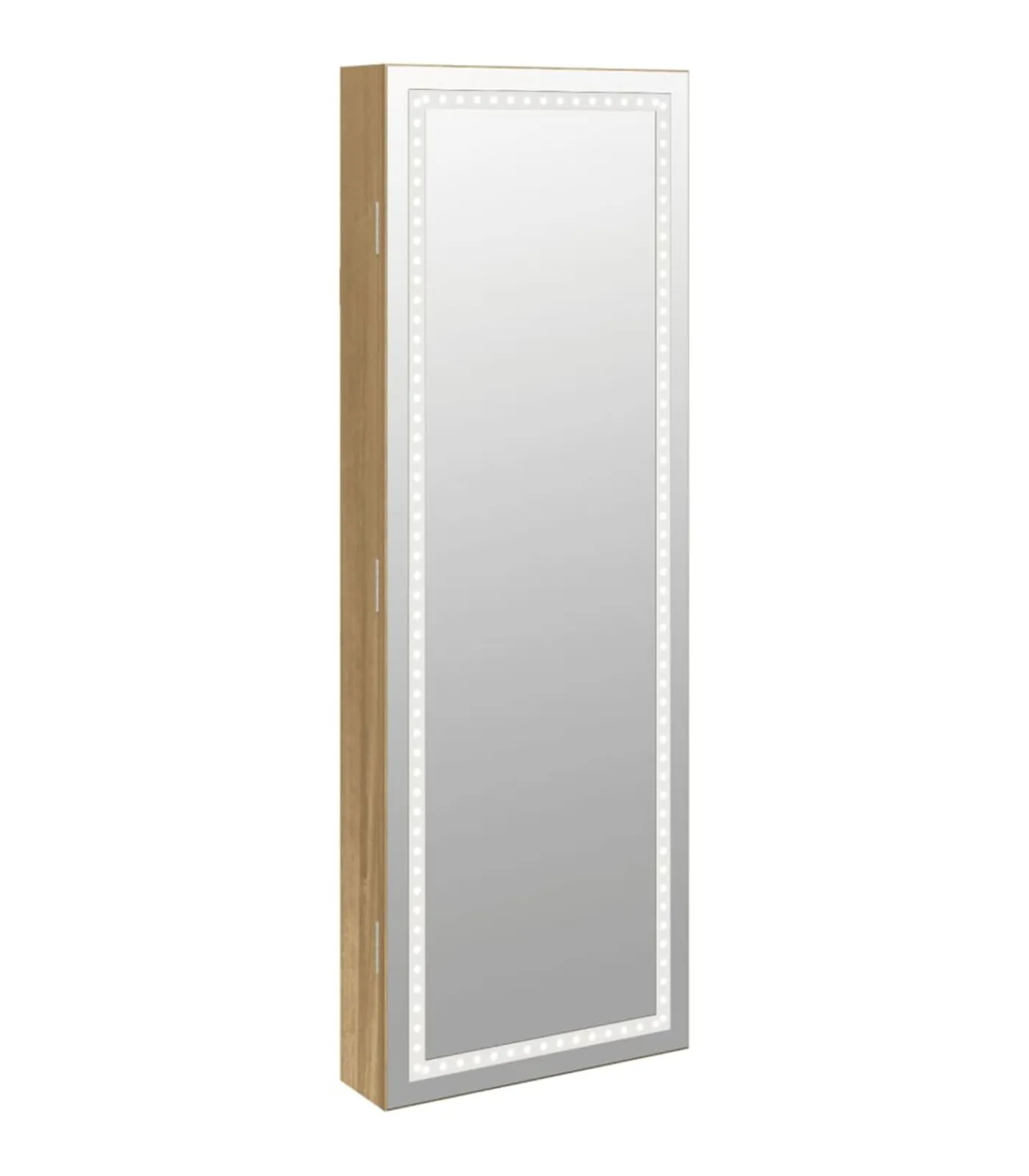 Best Sieradenkast met spiegel en LED wandgemonteerd Spiegels