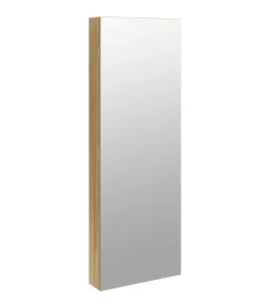 Clearance Sieradenkast met spiegel en LED wandgemonteerd Spiegels