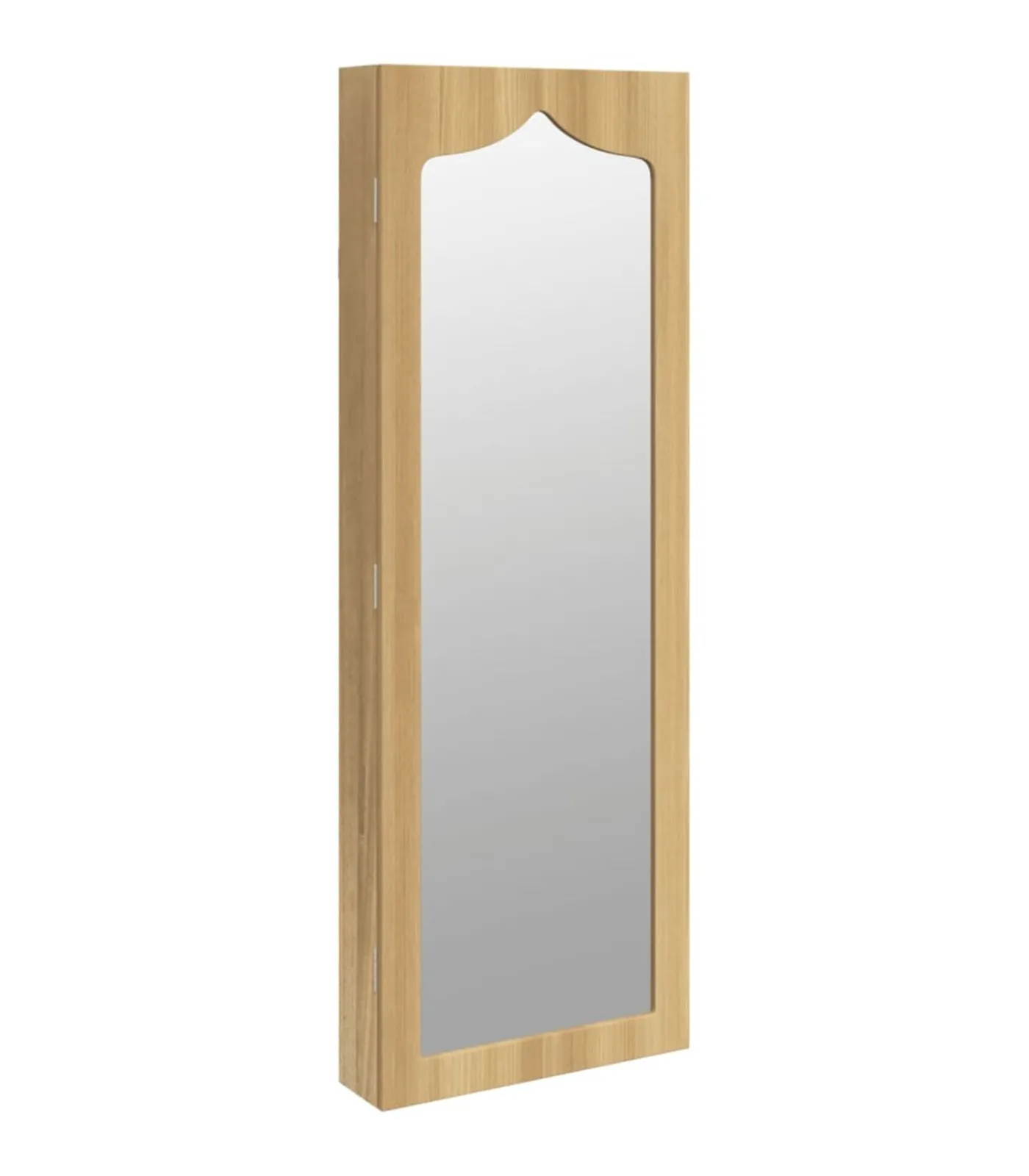 Clearance Sieradenkast met spiegel wandgemonteerd 37,5x10x106 cm Spiegels