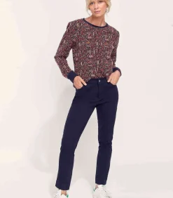 Outlet Sigarettenbroek katoen DANA DAMES Broeken & Shorts