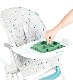 Hot Siliconen antislip verdeeld bord Kinderen Babyuitzet