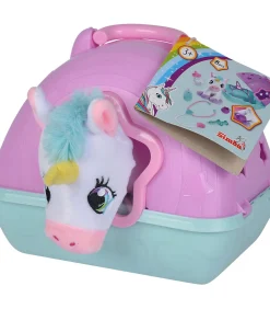 Kinderen SIMBA dierenarts speelset eenhoorn knuffel - fantasie speelgoedset